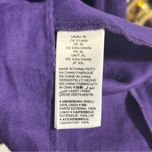 THE DROP - Women's Nala Twist-Front
 Linen Mini  Dress - XL *NWOT* - Picture 10 of 10